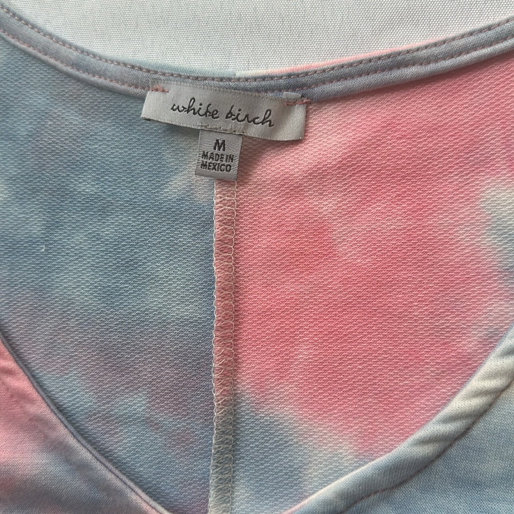 NWOT White Birch Tie Dye Dress Medium - Picture 2 of 6